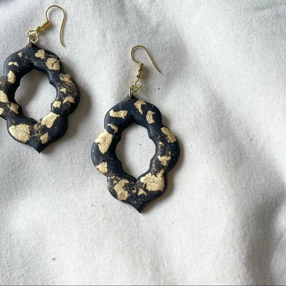 Handmade Polymer Clay Earrings - Picture 2 of 3